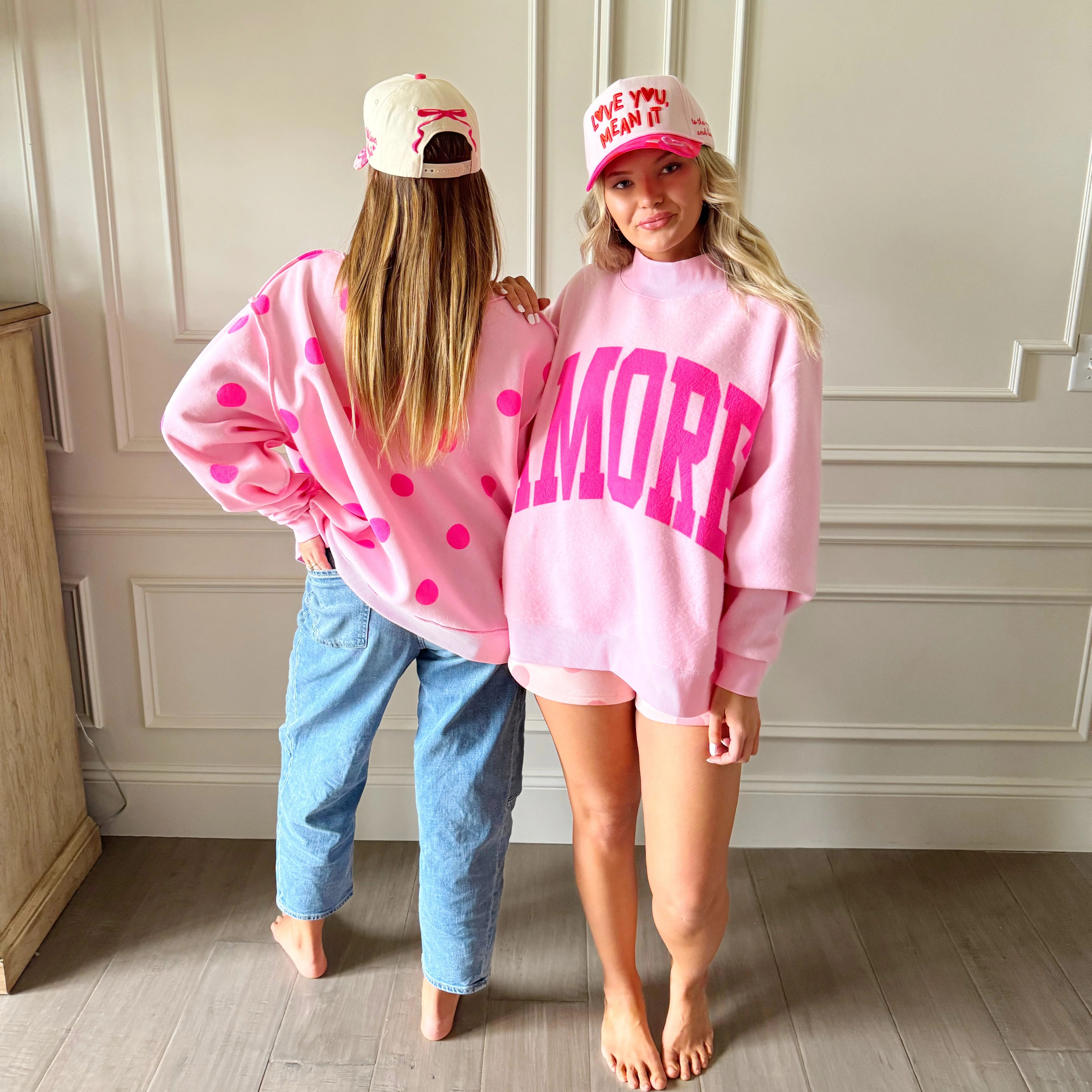 Amore 2-Sided Mock Sweatshirt - Image 6