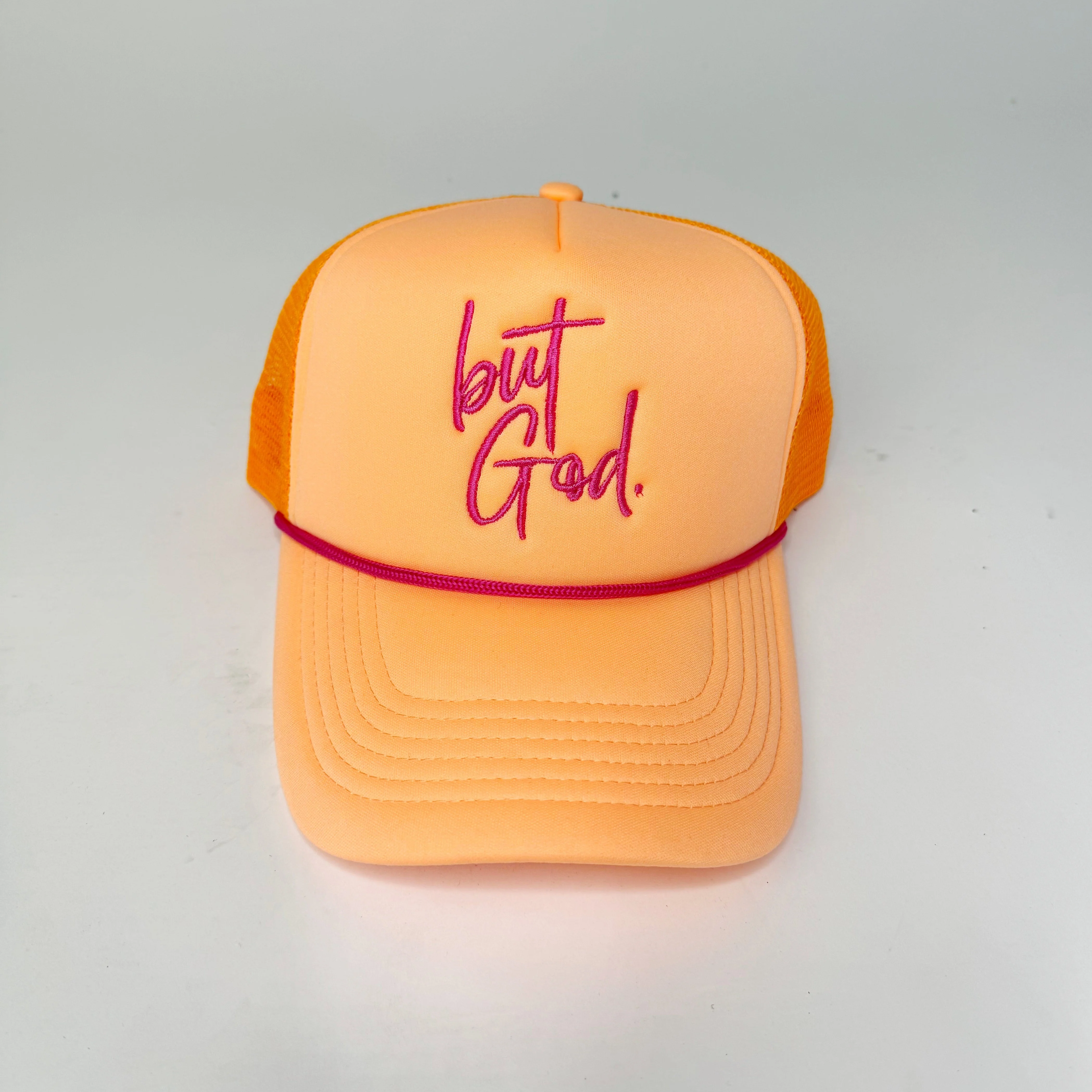 But God. Trucker Hat - Image 3