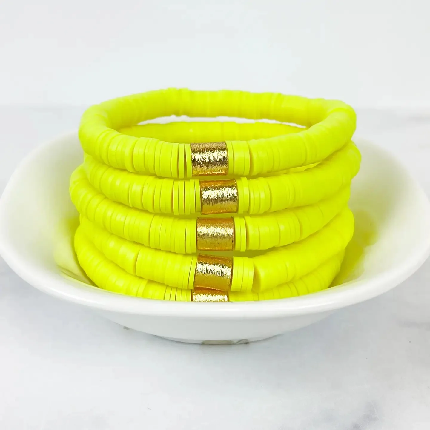 Heishi Stacking Bracelet - Image 5