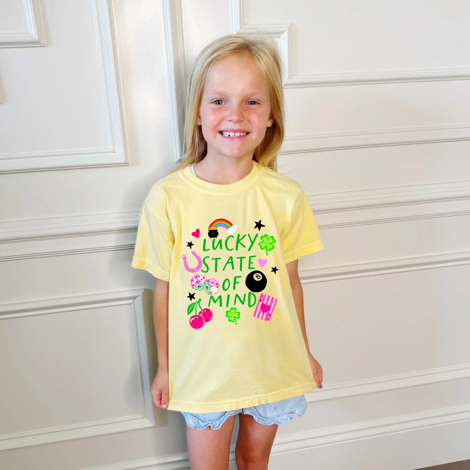 Lucky State of Mind Youth & Adult Tee - Image 2