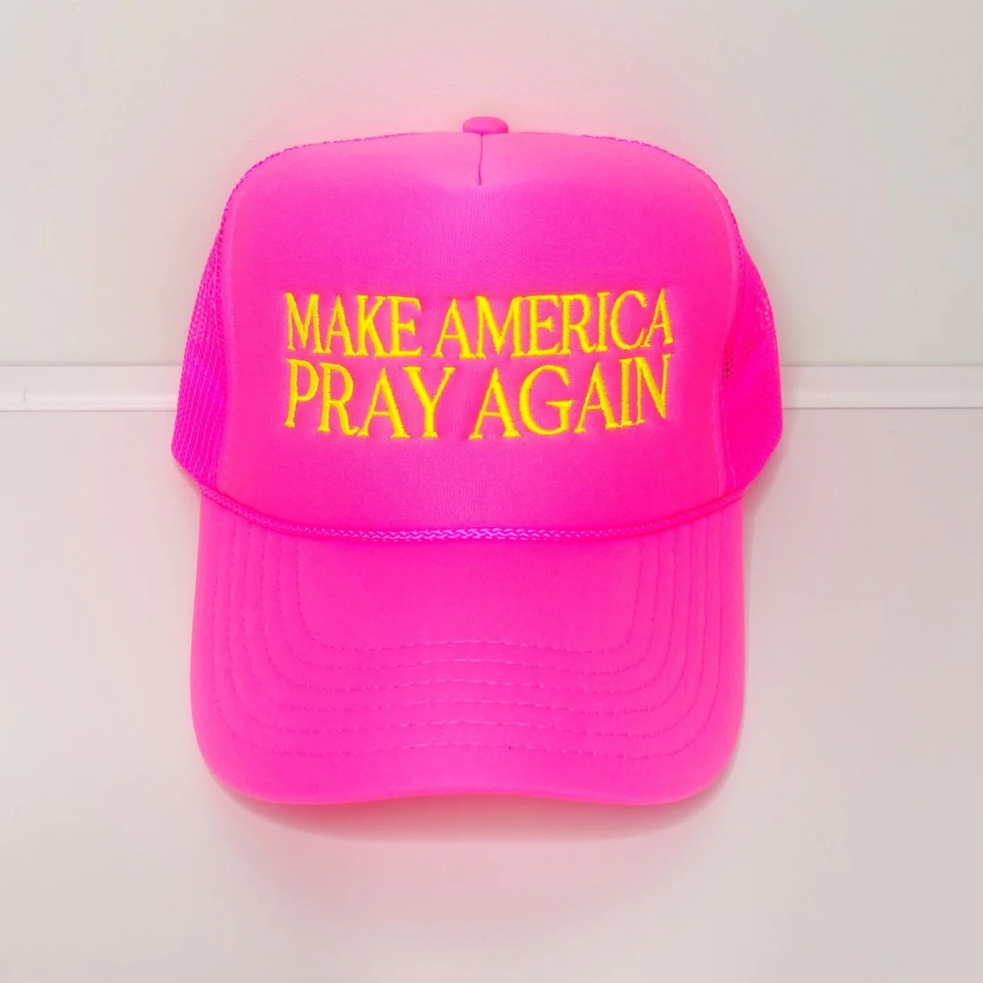 Make America Pray Again Trucker Hat - Image 5