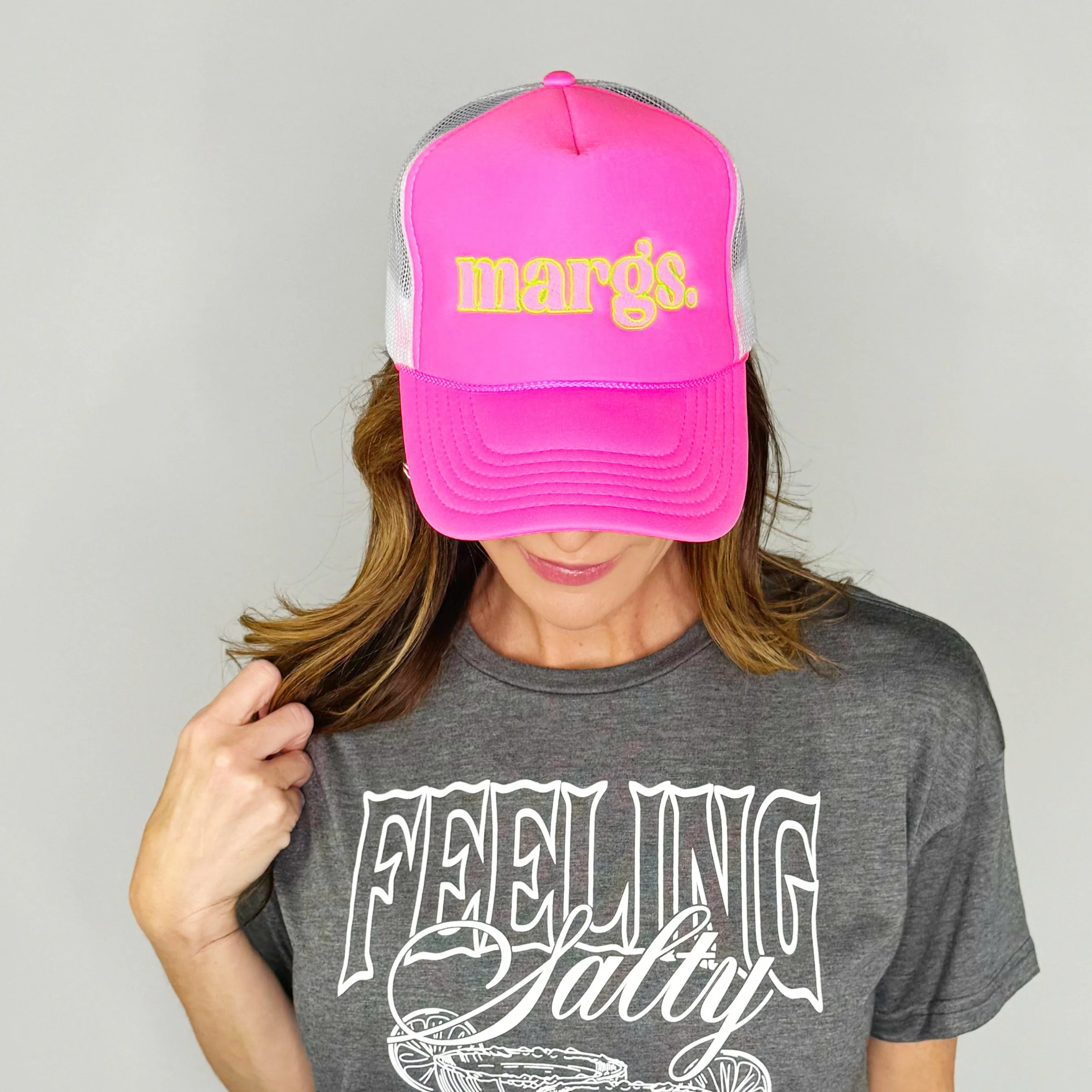 Margs Embroidered Trucker Hat - Image 12