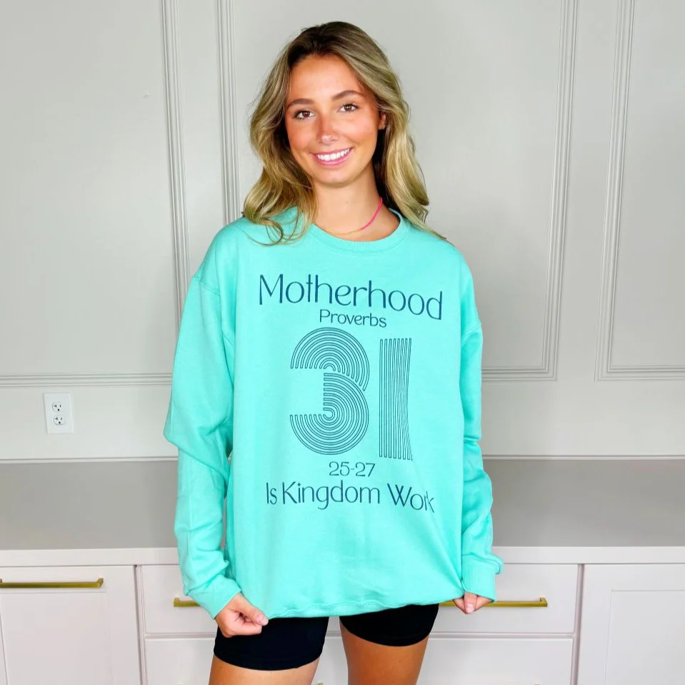 Motherhood is Kingdom Sweatshirt - Image 3
