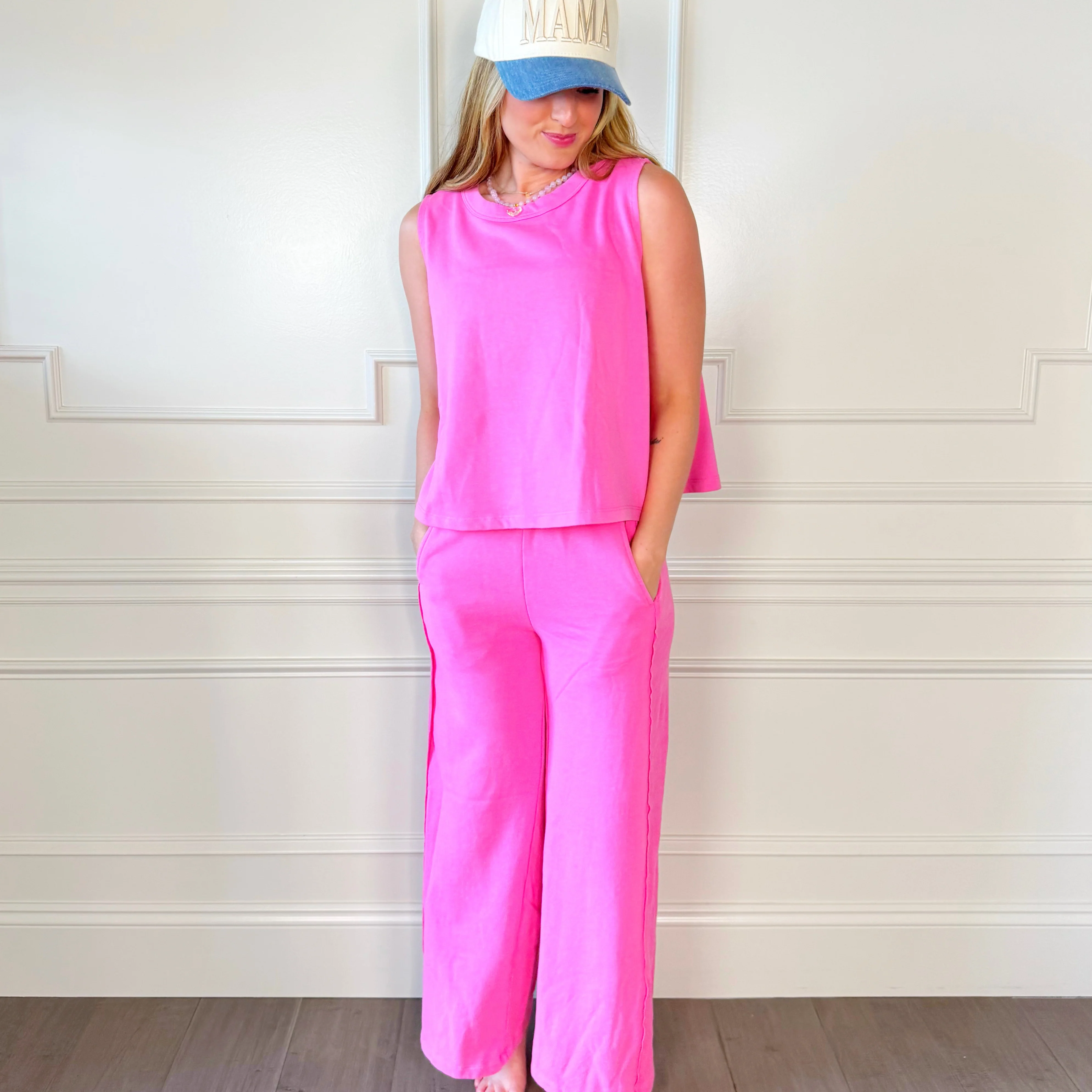 Pink Flowy Tank - Image 4