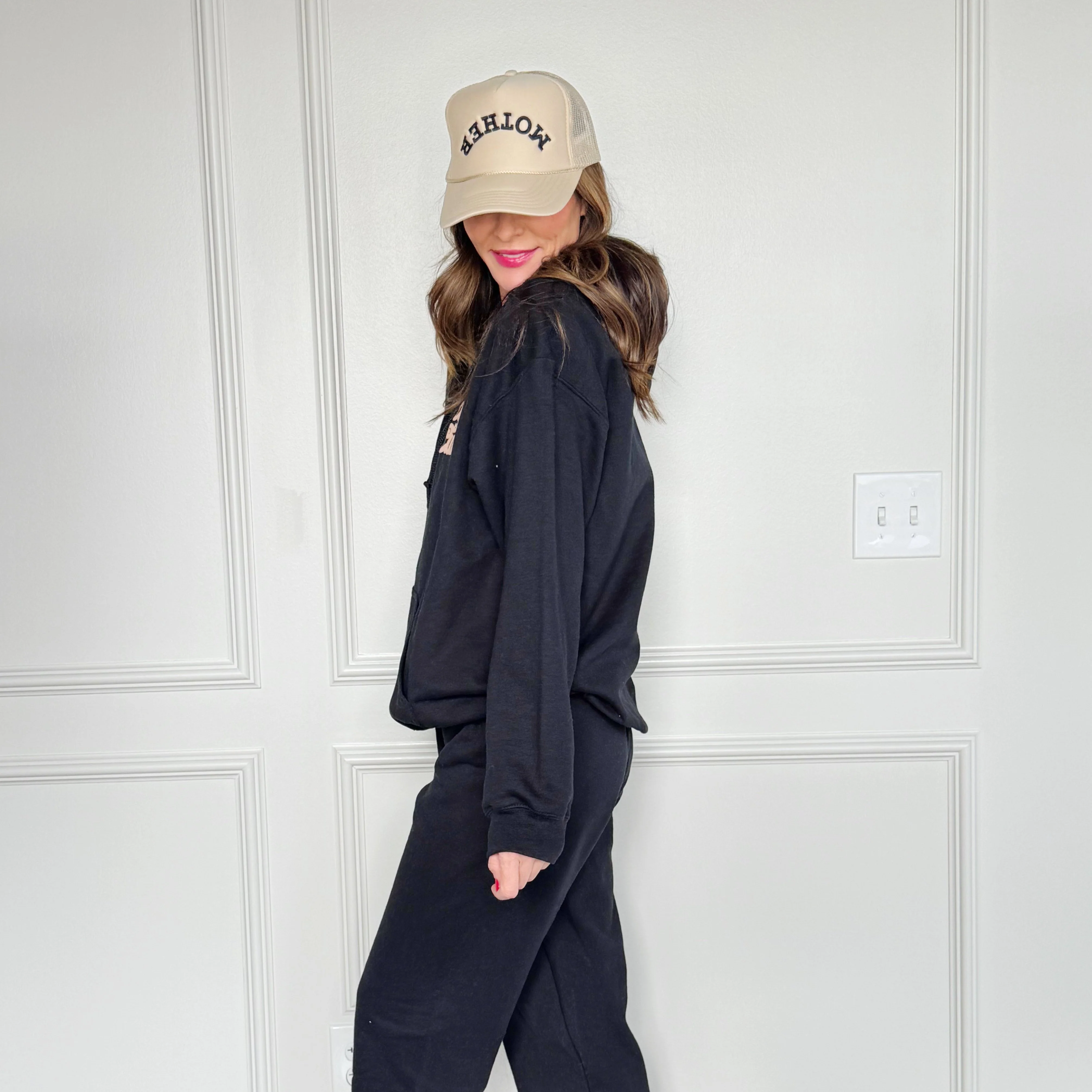Puff Homebody Club Black Hoodie - Image 3