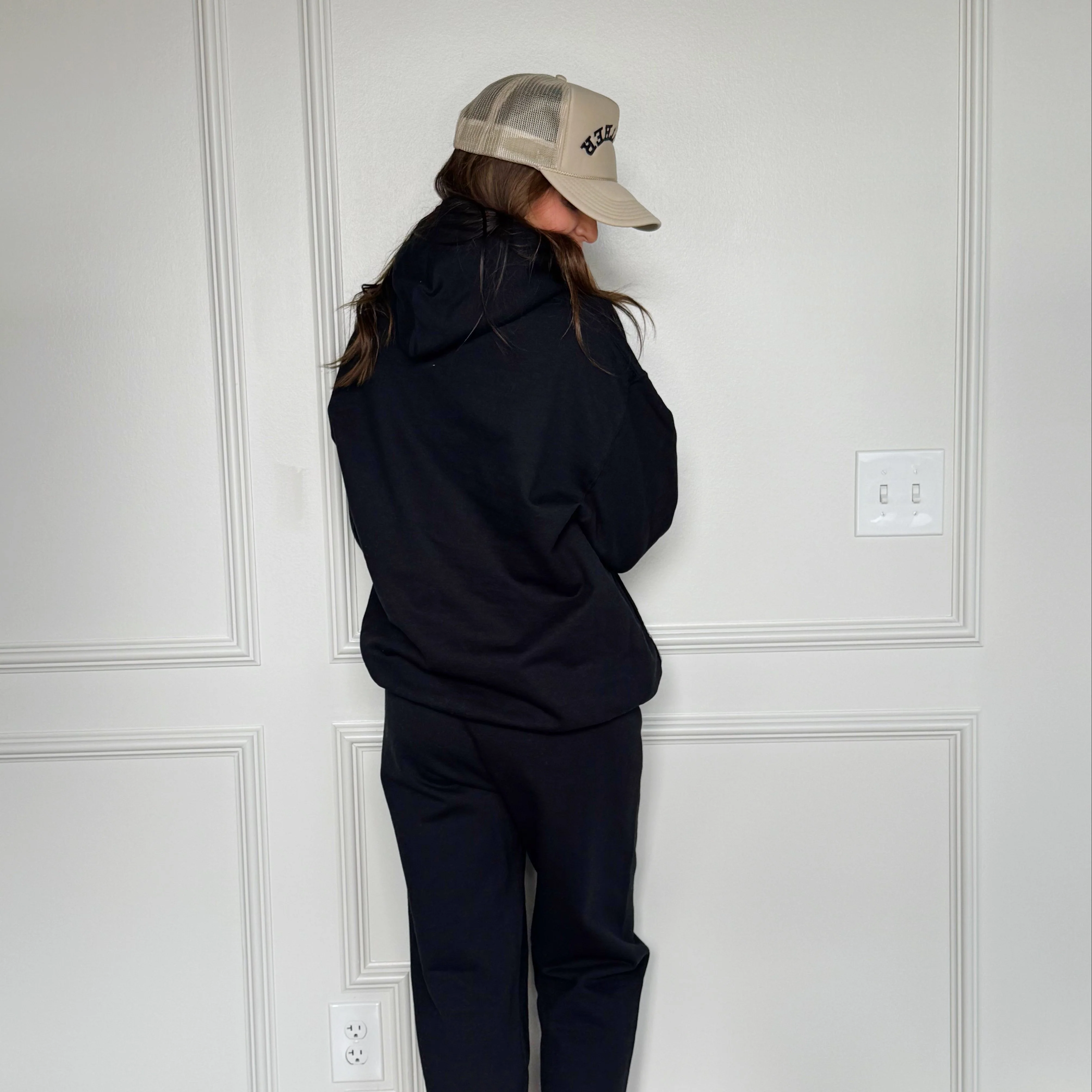 Puff Homebody Club Black Hoodie - Image 4