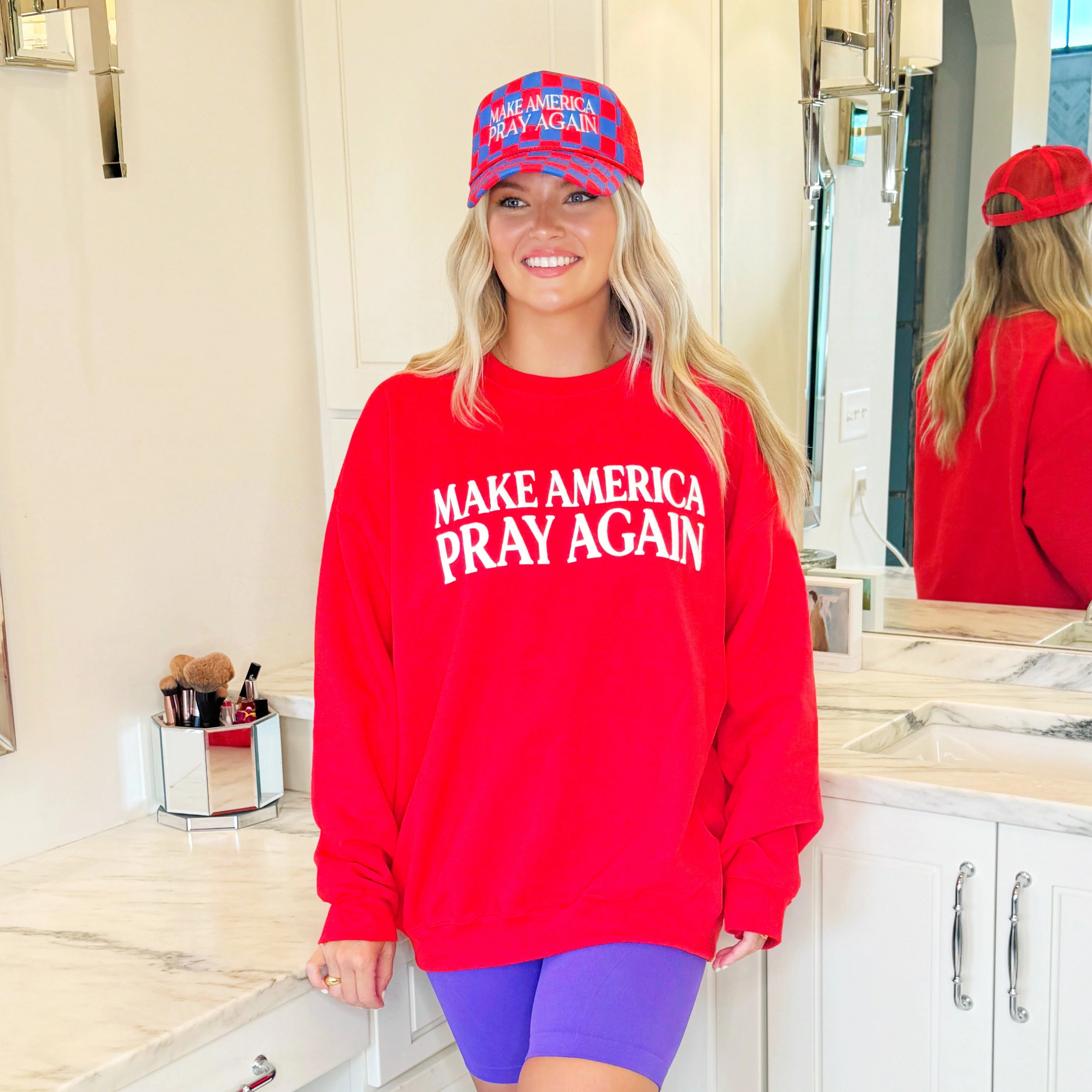 Puff Make America Pray Again Sweatshirt - Image 4
