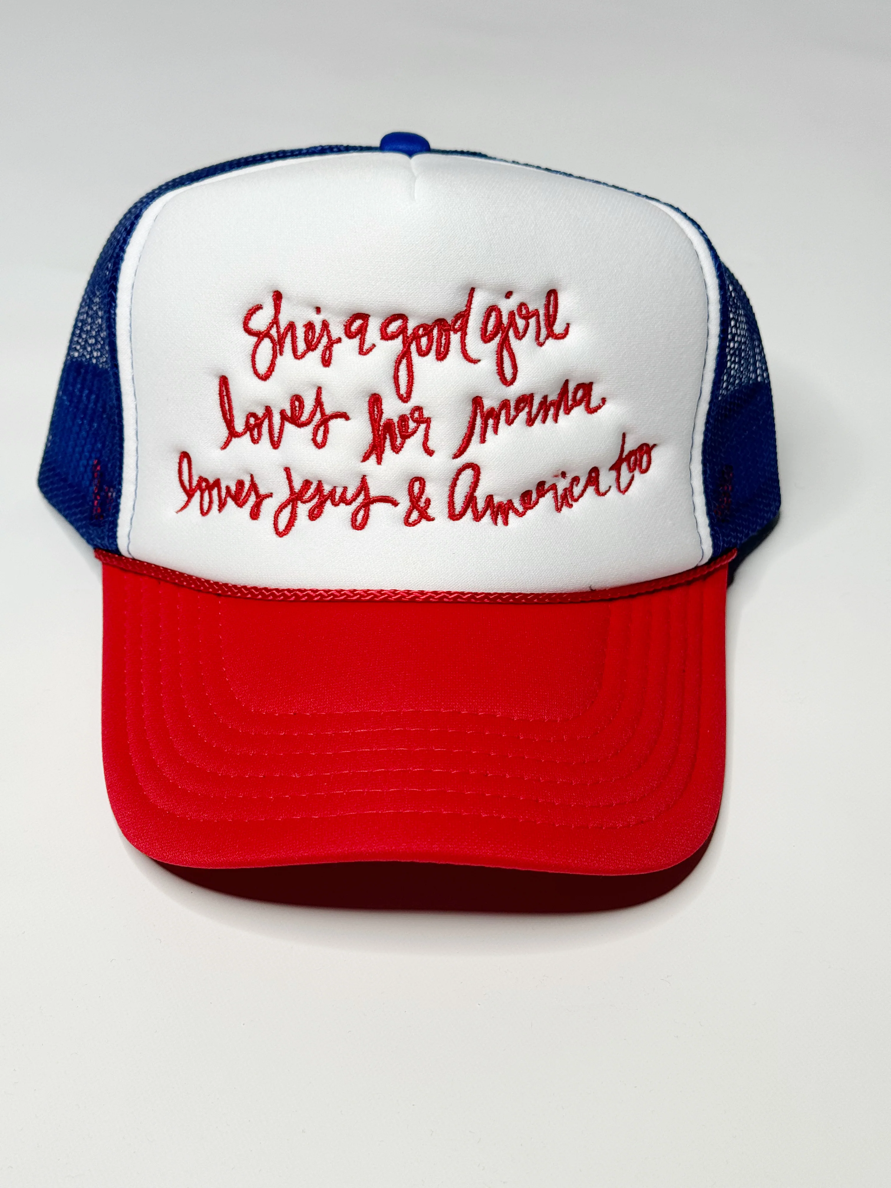 Shes a Good Girl Trucker Hat - Image 3