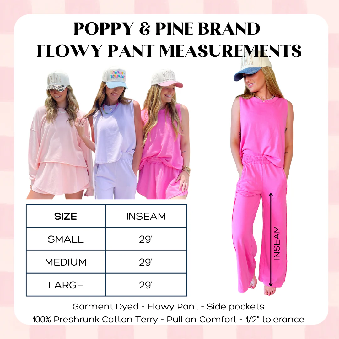 Pink Flowy Pant - Image 3