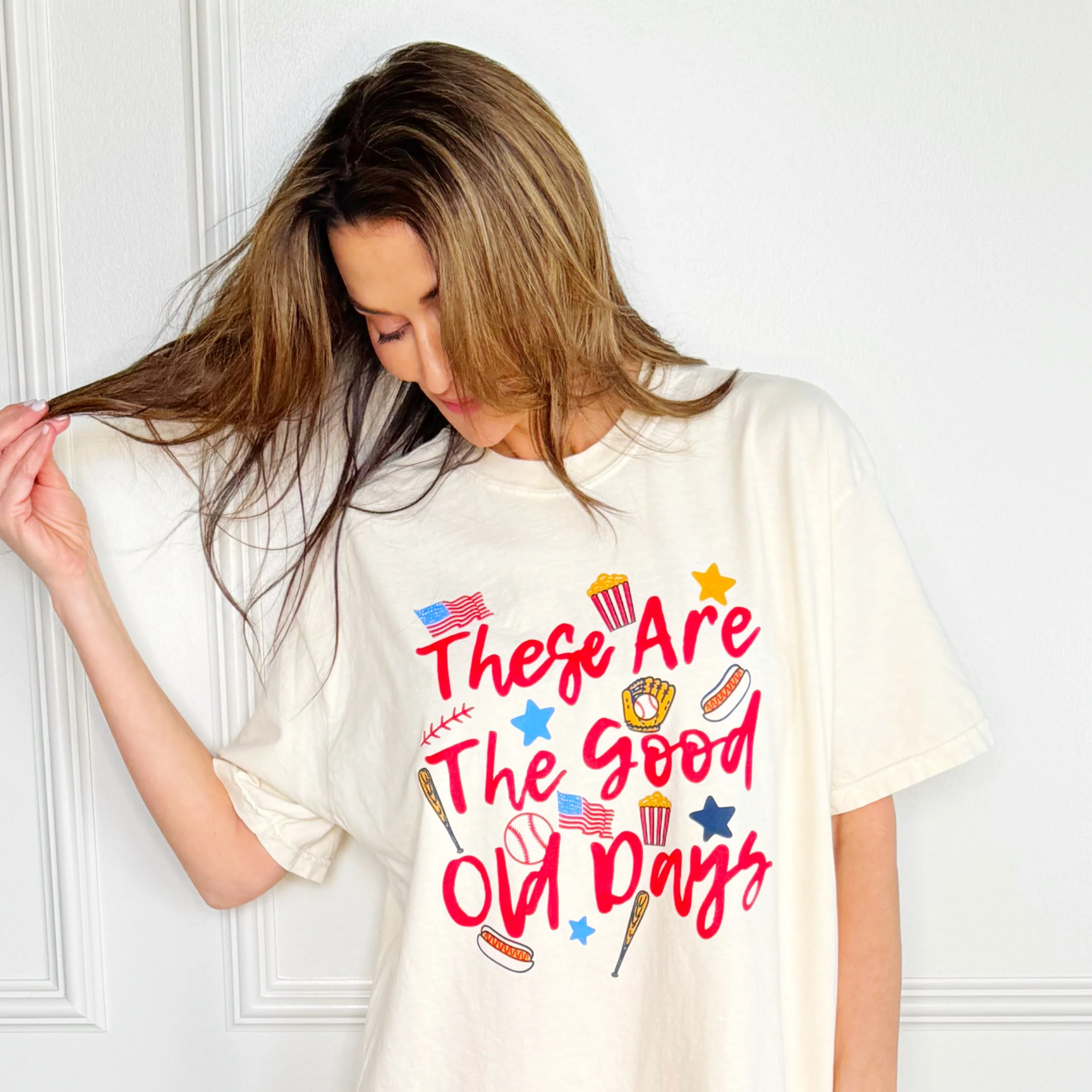 These Are the Good Old Days Cropped Tee - Image 2